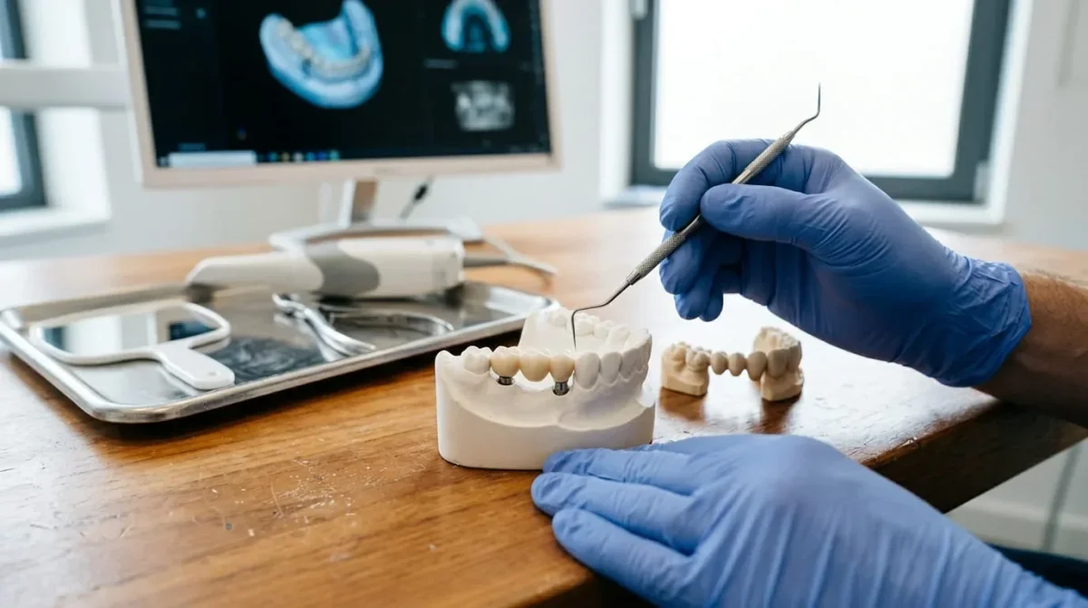 Mosty na implantach – rozwiązanie przy braku kilku zębów obok siebie